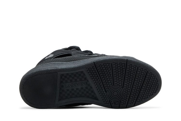 Кроссовки Lanvin Curb Sneakers 'Metallic Effect - Black'