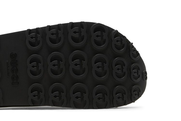 Сандалии Gucci Sandal 'Interlocking G - Dark Grey Khaki'