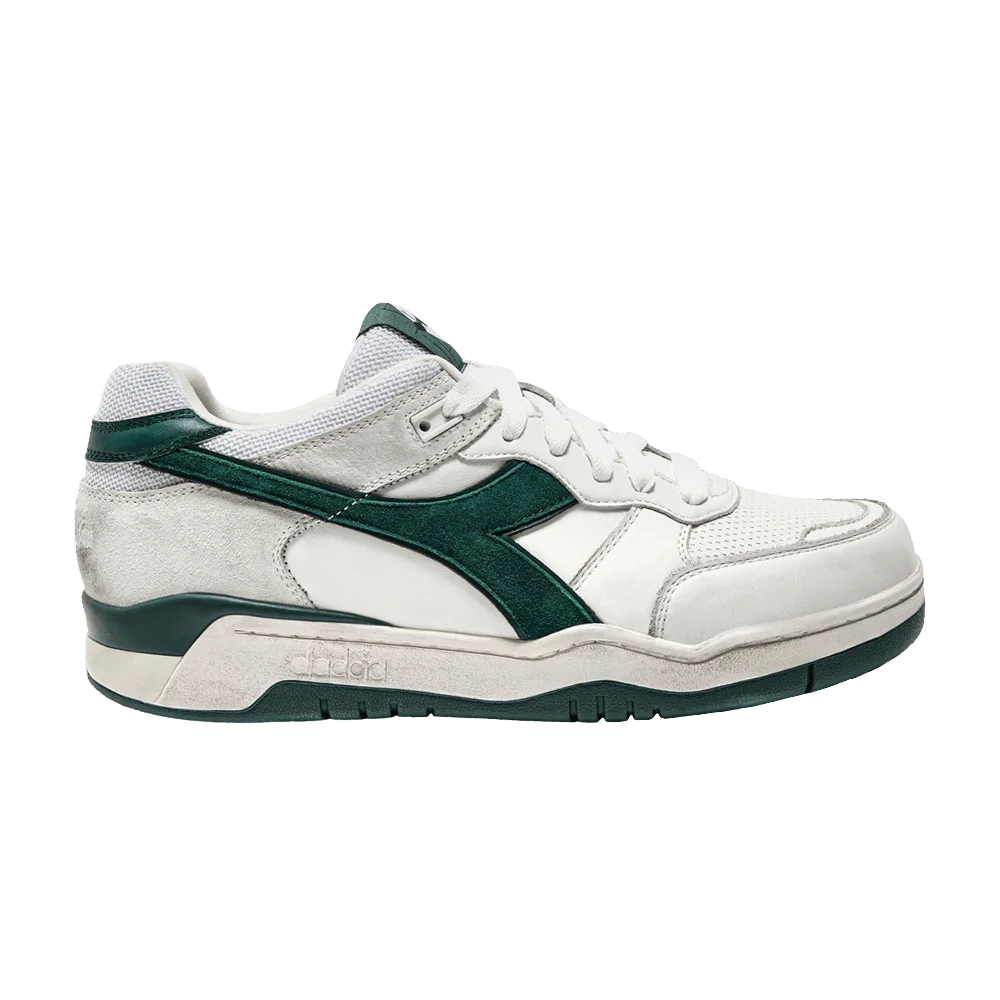 Krossovki-Diadora-B.560-Used-White-Bistro-Green