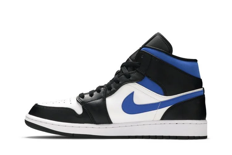 Кроссовки Air Jordan 1 Mid 'Racer Blue'