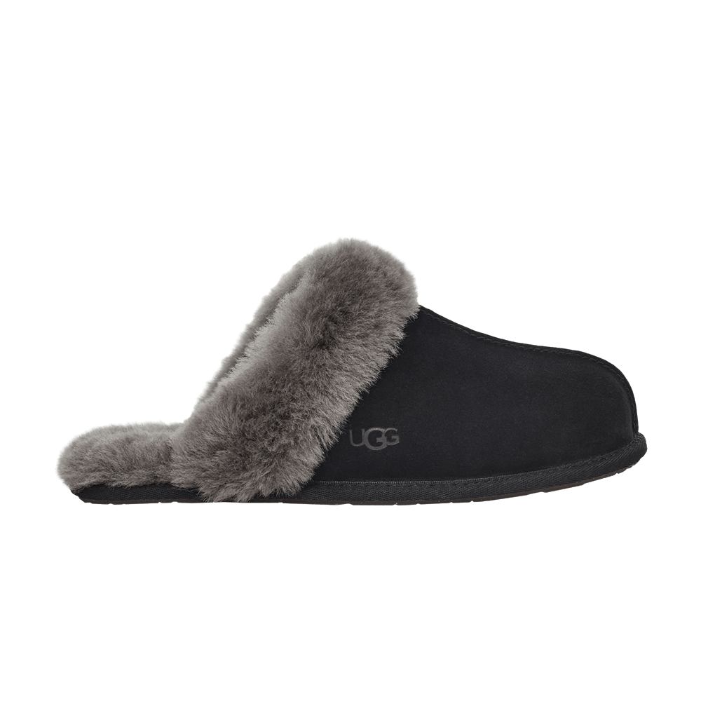 UGG Wmns Scuffette II 'Black Grey'