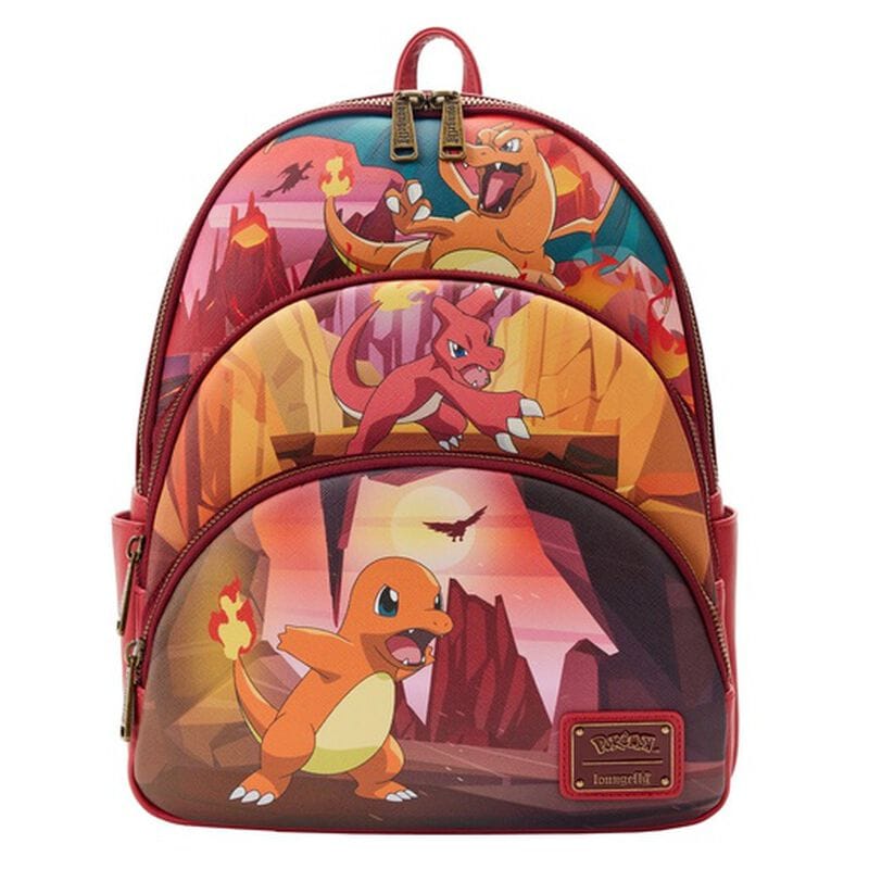 Рюкзак Pokémon Charmander Evolutions Triple Pocket Backpack