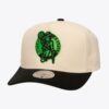 Mitchell-Ness-Cream-Boston-Celtics-Overspray-Pro-Crown-Snapback-Hat-100x100