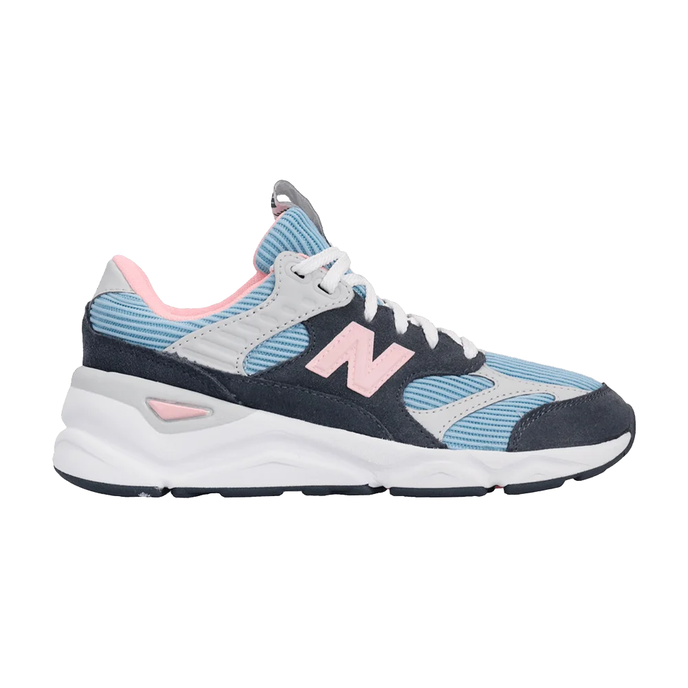 Krossovki-New-Balance-Wmns-X-90-Blue-Pink