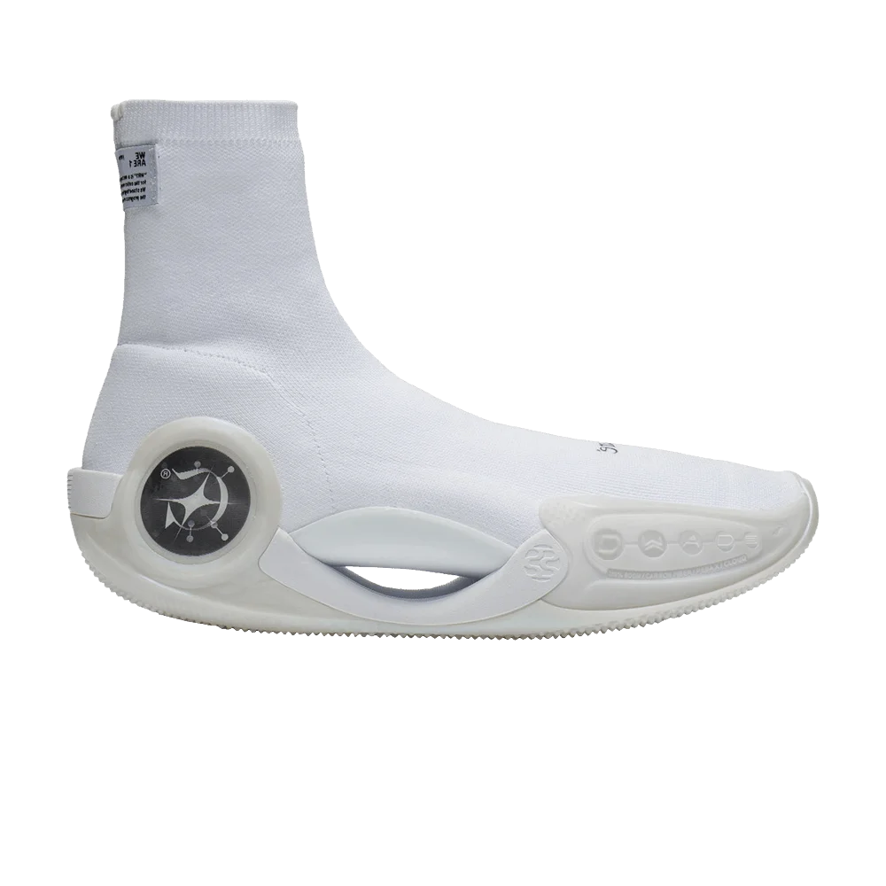 Кроссовки Glare x Li-Ning Way of Wade 9 LS GS 'White'