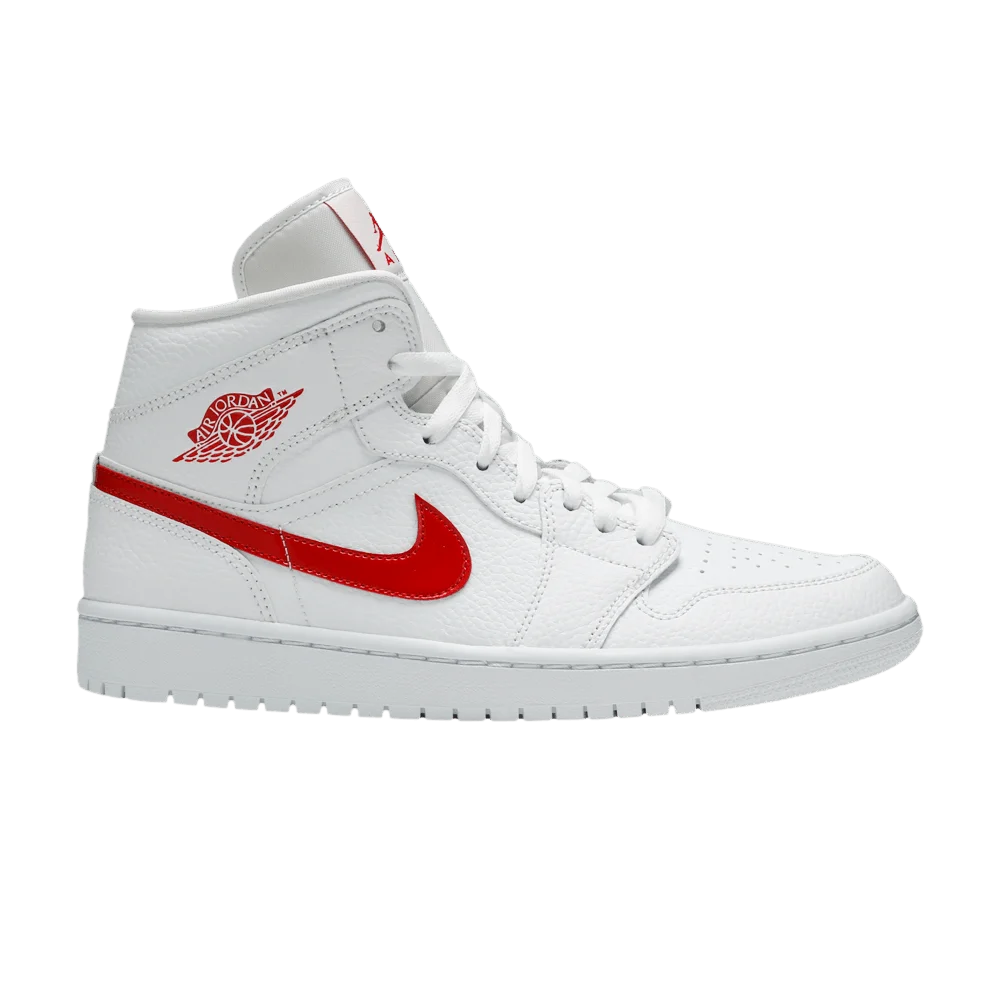 Krossovki-Wmns-Air-Jordan-1-Mid-White-University-Red
