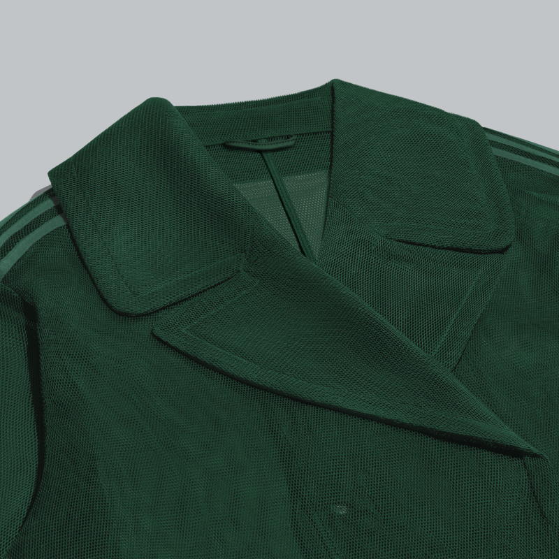 Сетчатая куртка adidas Ivy Park Mesh Jacket Dark Green