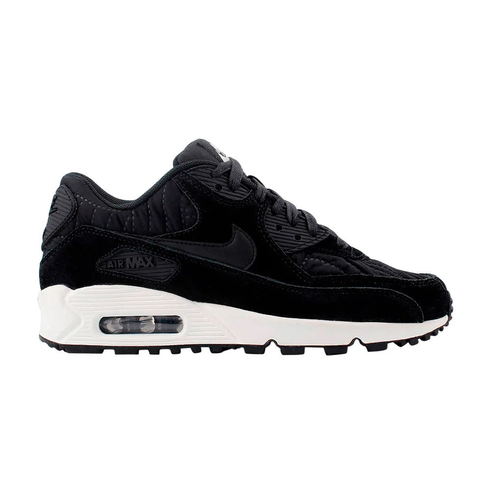 Krossovki-Nike-Wmns-Air-Max-90-Premium-Black-Ivory