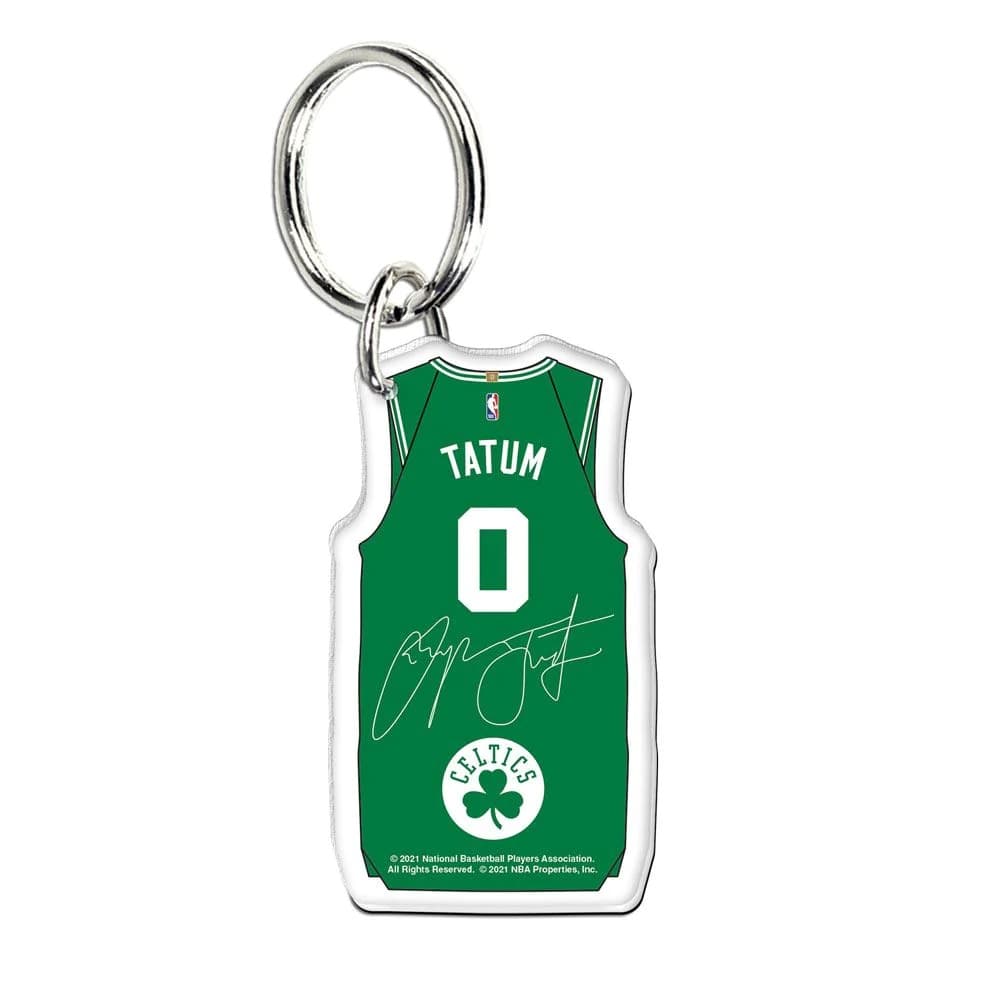 Брелок для ключей Wincraft Jayson Tatum Boston Celtics Premium Acrylic NBA Keyring