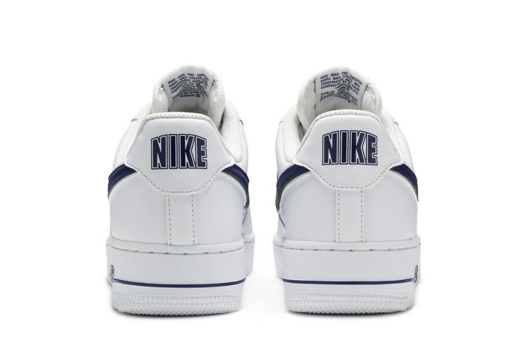 Кроссовки Nike Air Force 1 '07 3 'White Deep Royal'