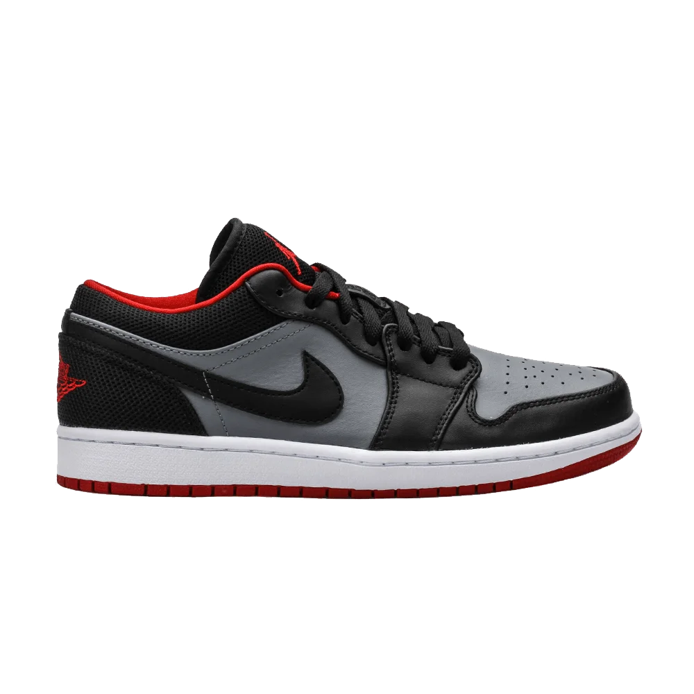 Krossovki-Air-Jordan-1-Retro-Low-Black-Red-Grey