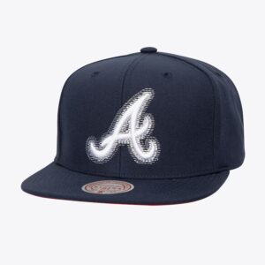 Mitchell-Ness-Navy-Atlanta-Braves-Blurred-Vision-Snapback-Hat-300x300