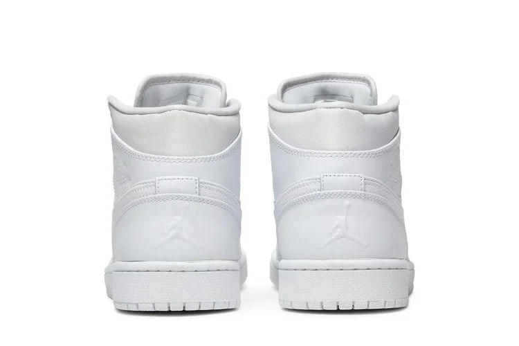 Кроссовки Air Jordan 1 Retro Mid 'White'