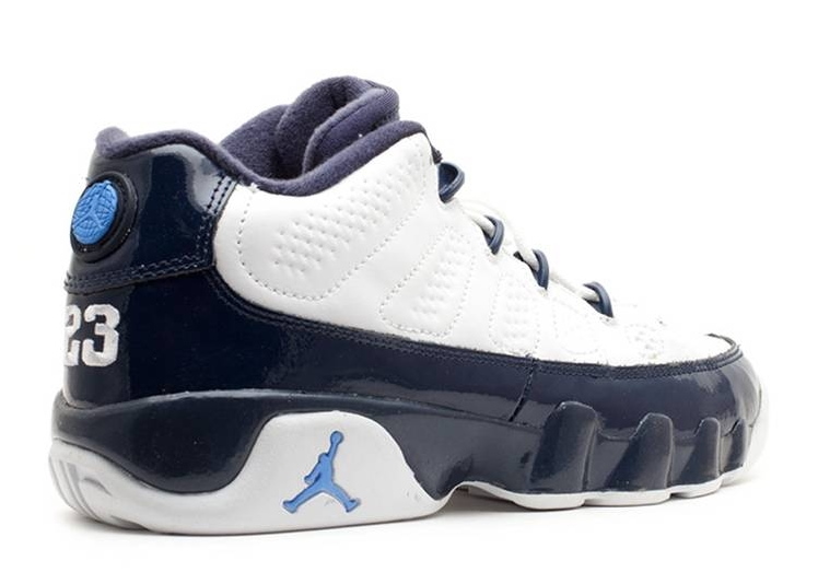 Кроссовки Air Jordan 9 Retro Low White Blue Pearl GS