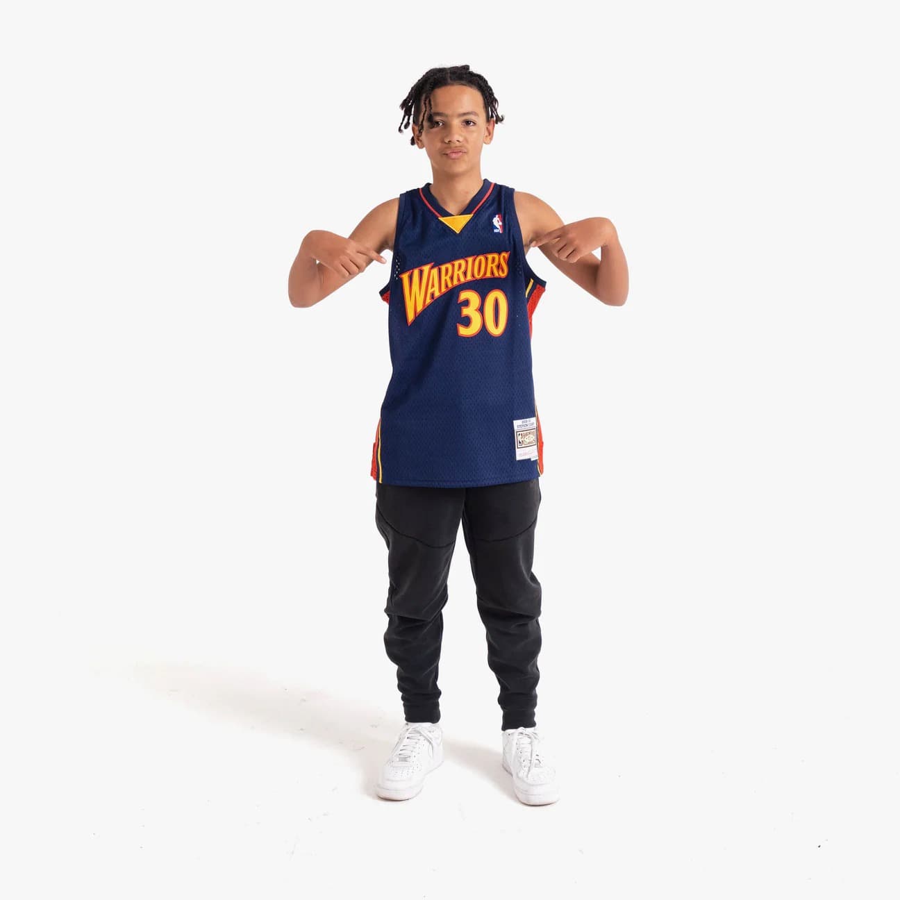 2009-10-Golden-State-Warriors-Stephen-Curry-30-Youth-HWC-Navy-Jersey-3