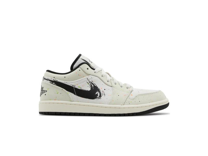 Air-Jordan-1-Low-Brushstroke-Swoosh-Paint-Splatter