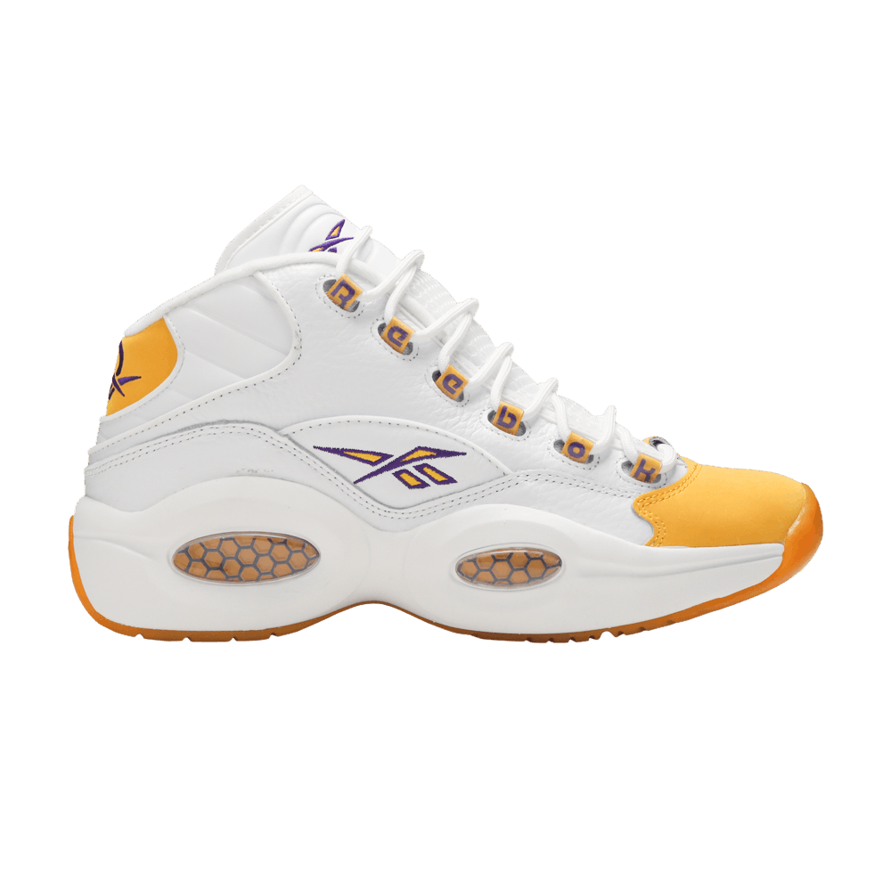 Кроссовки Reebok Question Mid 'Yellow Toe'