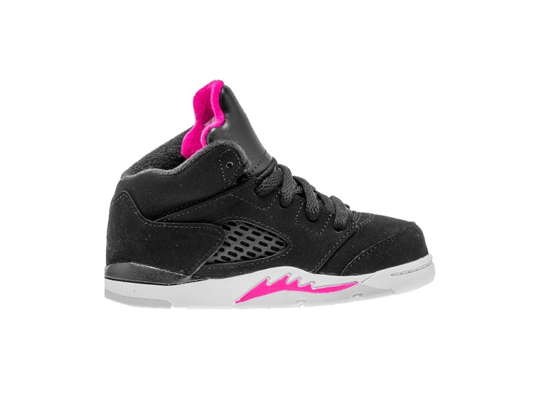 Кроссовки Air Jordan 5 Retro TD 'Black Pink'