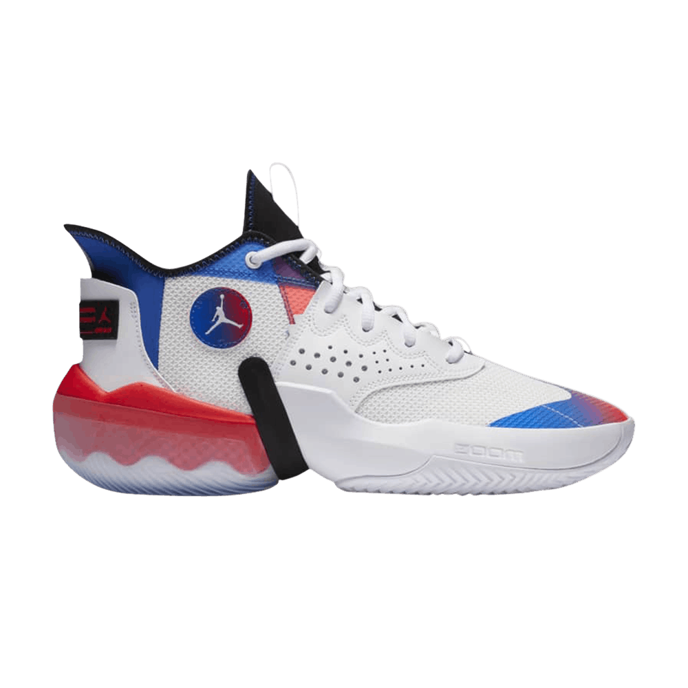 Кроссовки Air Jordan React Elevation 'White Infrared Royal'