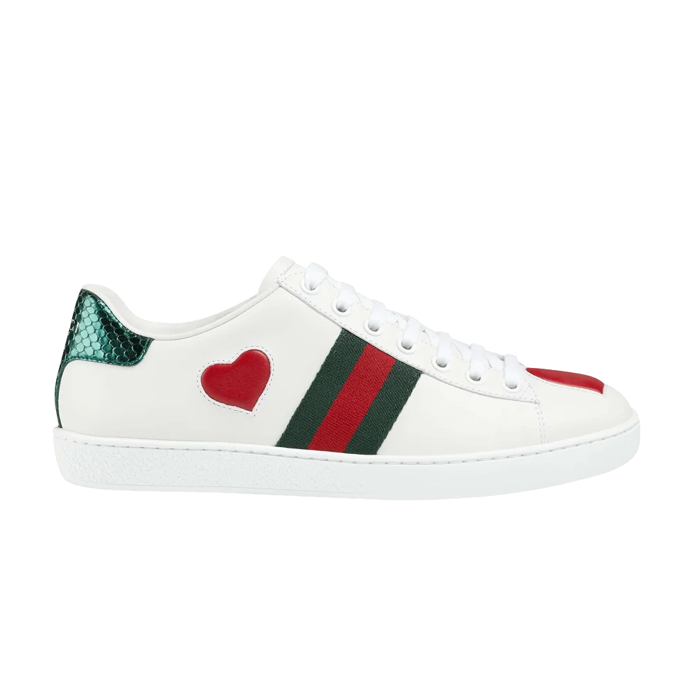 Кроссовки Gucci Wmns Ace Low 'Heart'