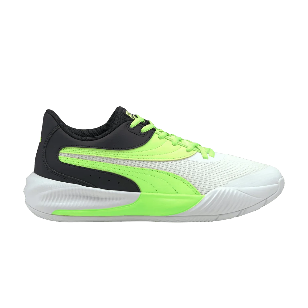 Кроссовки Puma Triple Basketball 'White Green Glare'