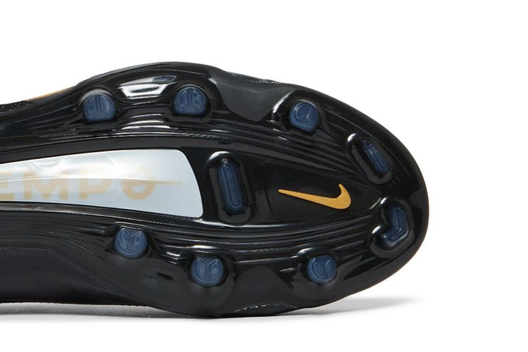 Кроссовки Nike Tiempo Legend 9 Elite FG 'Black Metallic Gold'