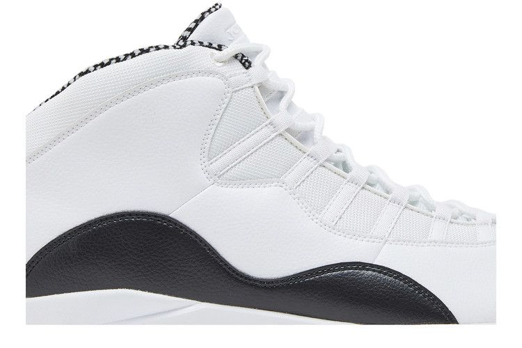 Кроссовки Air Jordan 10 Retro Metal 'White Black'