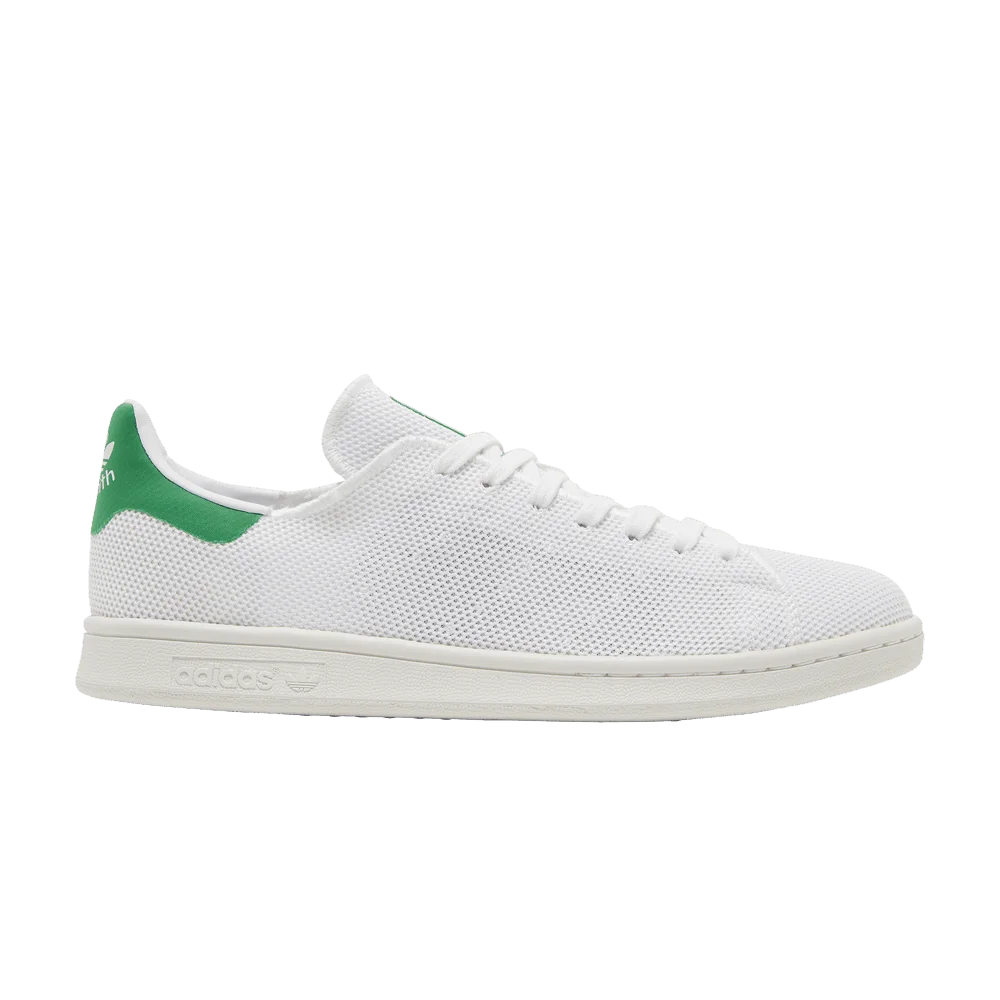 Krossovki-adidas-Stan-Smith-White-Green-Mesh