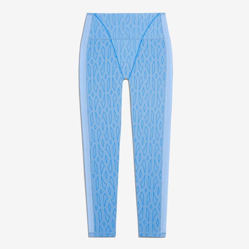 Тайтсы adidas Ivy Park Mesh Monogram Tights Light Blue/Bright Blue