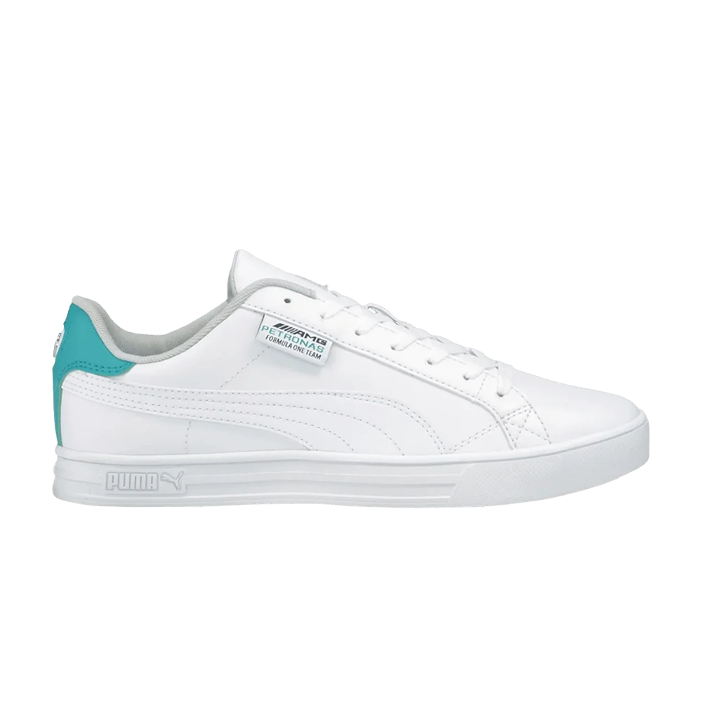 Mercedes-AMG Petronas F1 x Puma Smash Vulc V3 Low 'White Spectra Green'