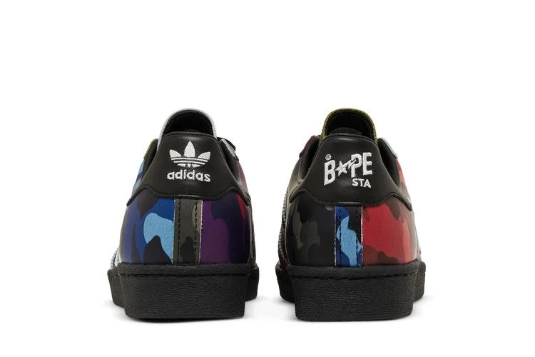 Кроссовки BAPE x adidas Superstar 'Mixed Camo'