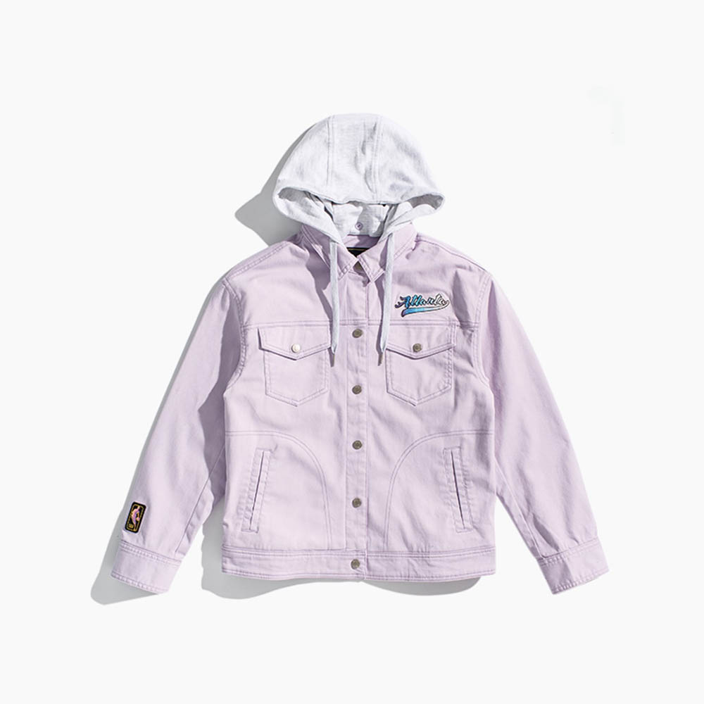 2020 Atlanta Hawks Pink Women's Jacket