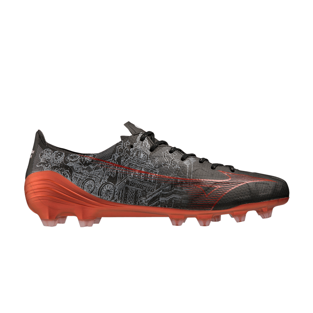 Кроссовки Mizuno Alpha Made in Japan 'Black Red'