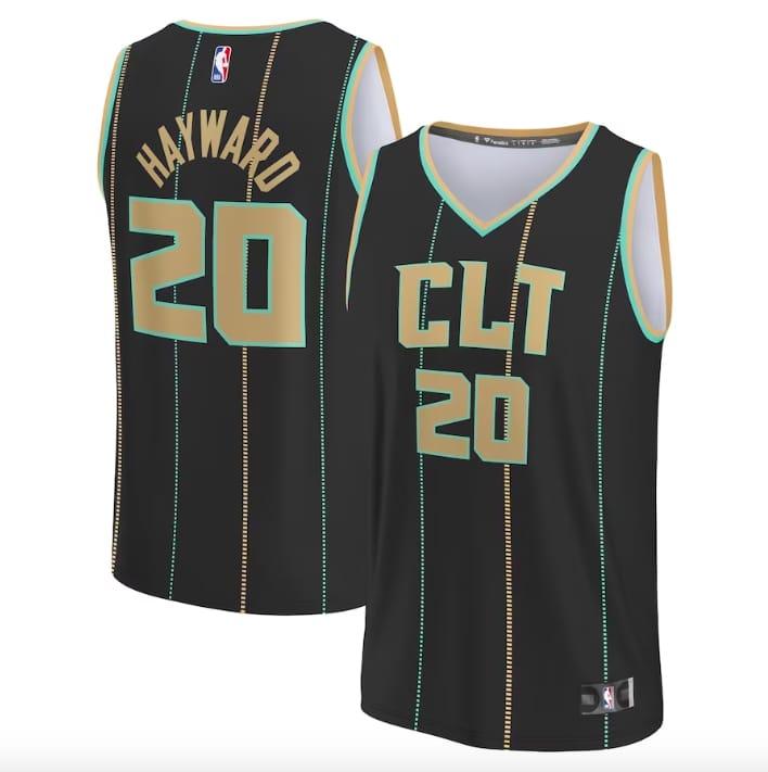 2022-23-Charlotte-Hornets-20-Gordon-Hayward-Fast-Break-City-Black-Jersey-1