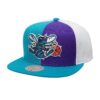 Mitchell-Ness-Pinwheel-Snapback-HWC-Charlotte-Hornets-Hat-100x100