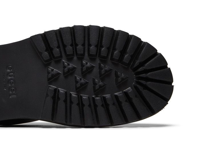 Сандалии Gucci Slip On Sandal 'Cut Out Monogram - Black'