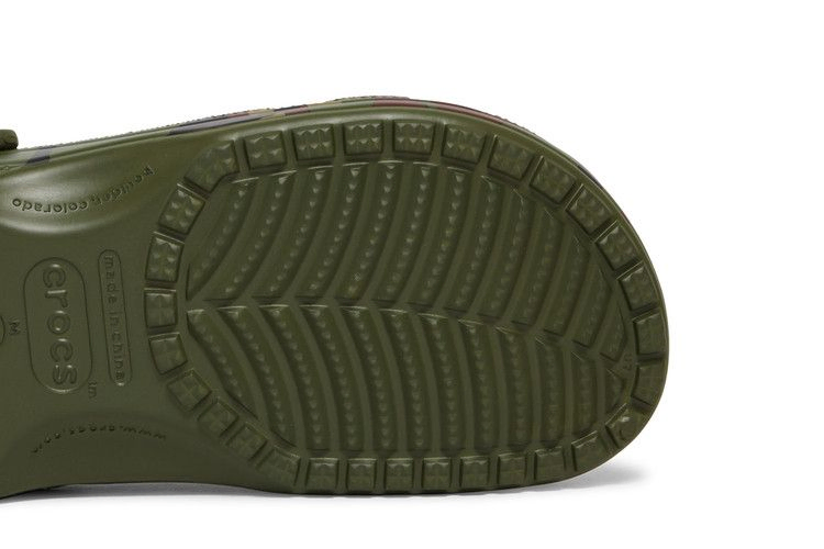 Кроссовки Crocs Palace x Classic Clog 'Jungle Camo'