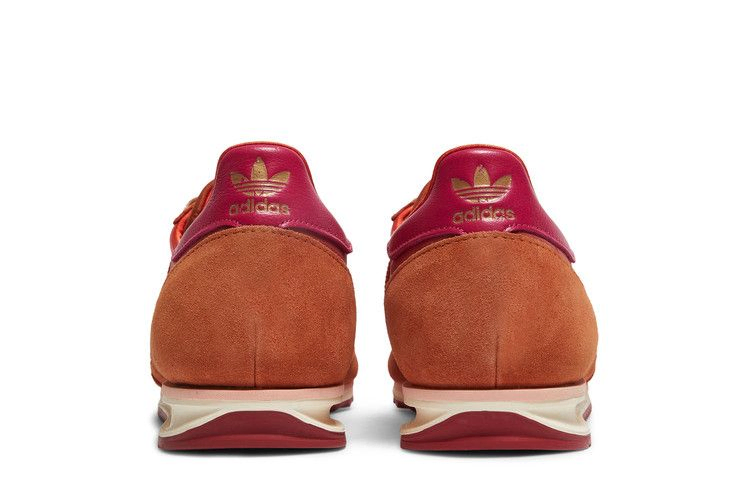 Кроссовки Wales Bonner x adidas SL72 'Trace Pink Maroon'