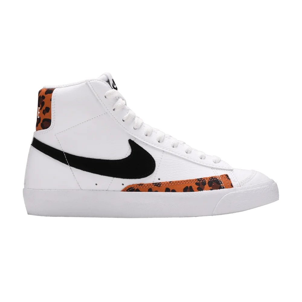 Krossovki-Nike-Blazer-Mid-77-GS-White-Leopard