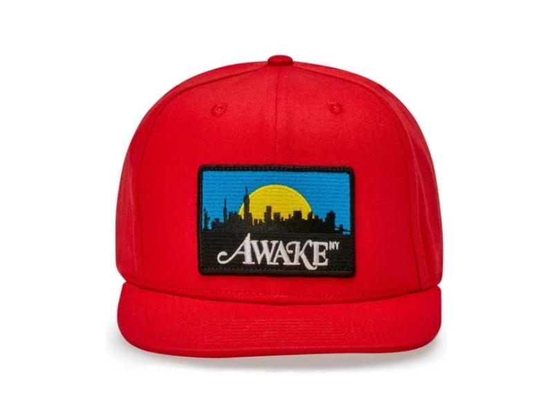Awake-Skyline-Hat-Red