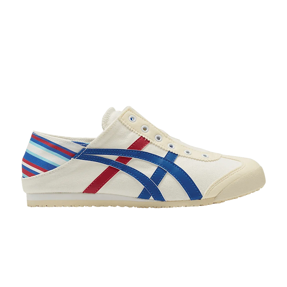 Кроссовки Onitsuka Tiger Mexico 66 Paraty 'White Classic Blue Stripes'