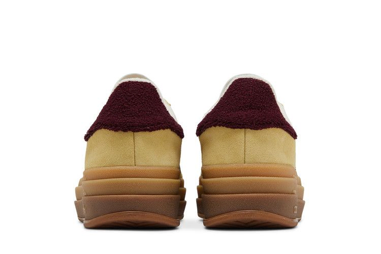 Кроссовки adidas Women's Gazelle Bold 'Almost Yellow Maroon'
