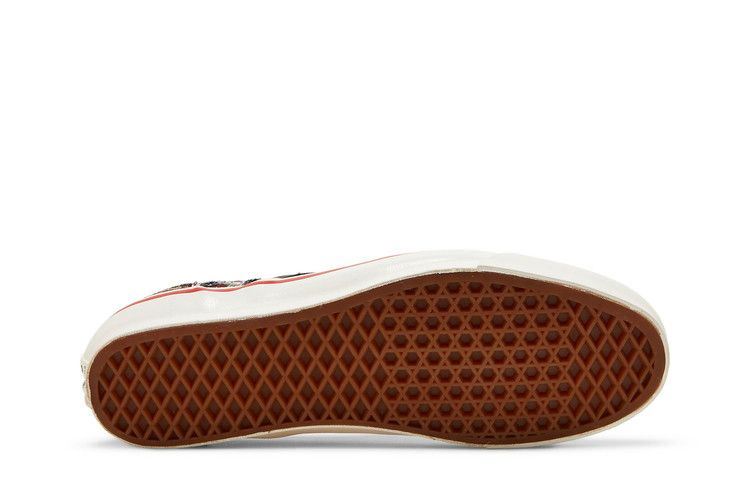 Кроссовки Vans Nigel Cabourn x OG Classic Slip-On LX 'Carpet Green Mix'