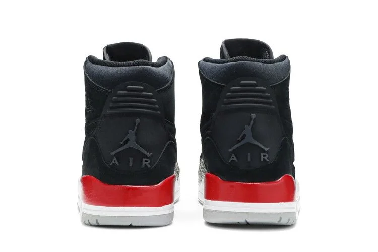 Кроссовки Air Jordan Legacy 312 'Black Suede'
