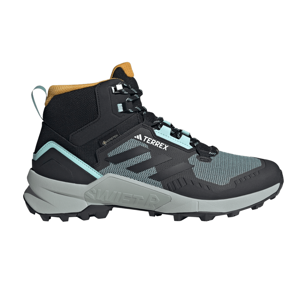 Adidas Terrex Swift R3 Mid GORE-TEX 'Black Aqua Yellow'