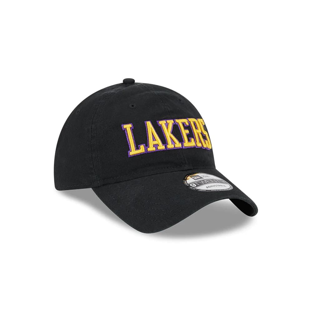 Бейсболка New Era Los Angeles Lakers 9TWENTY 2024 City Edition NBA Strapback Hat