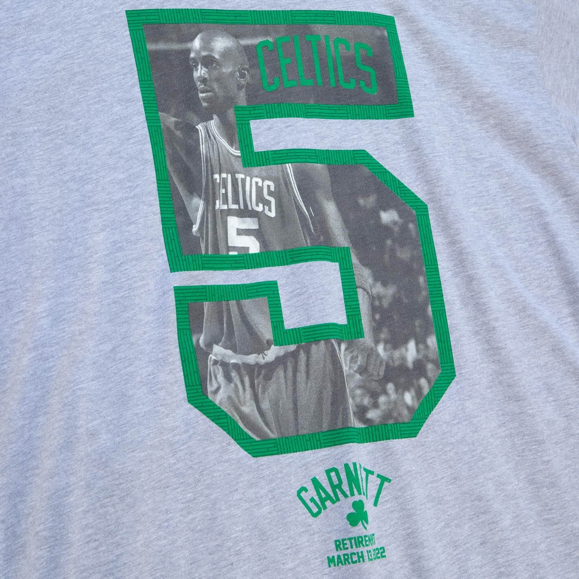 Футболка Mitchell & Ness Parquet 5 Boston Celtics Kevin Garnett T-Shirt