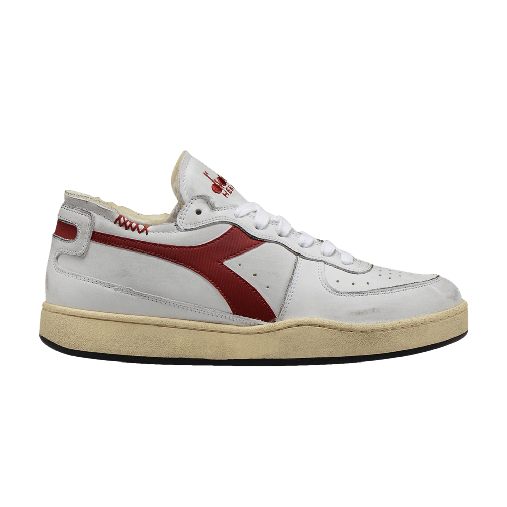 Кроссовки Diadora Mi Basket Row Cut 'White Garnet'