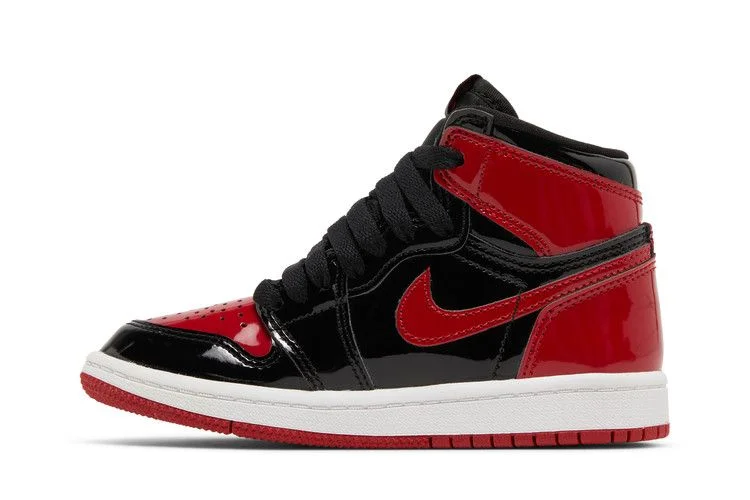 Кроссовки Air Jordan 1 Retro High OG PS 'Patent Bred'