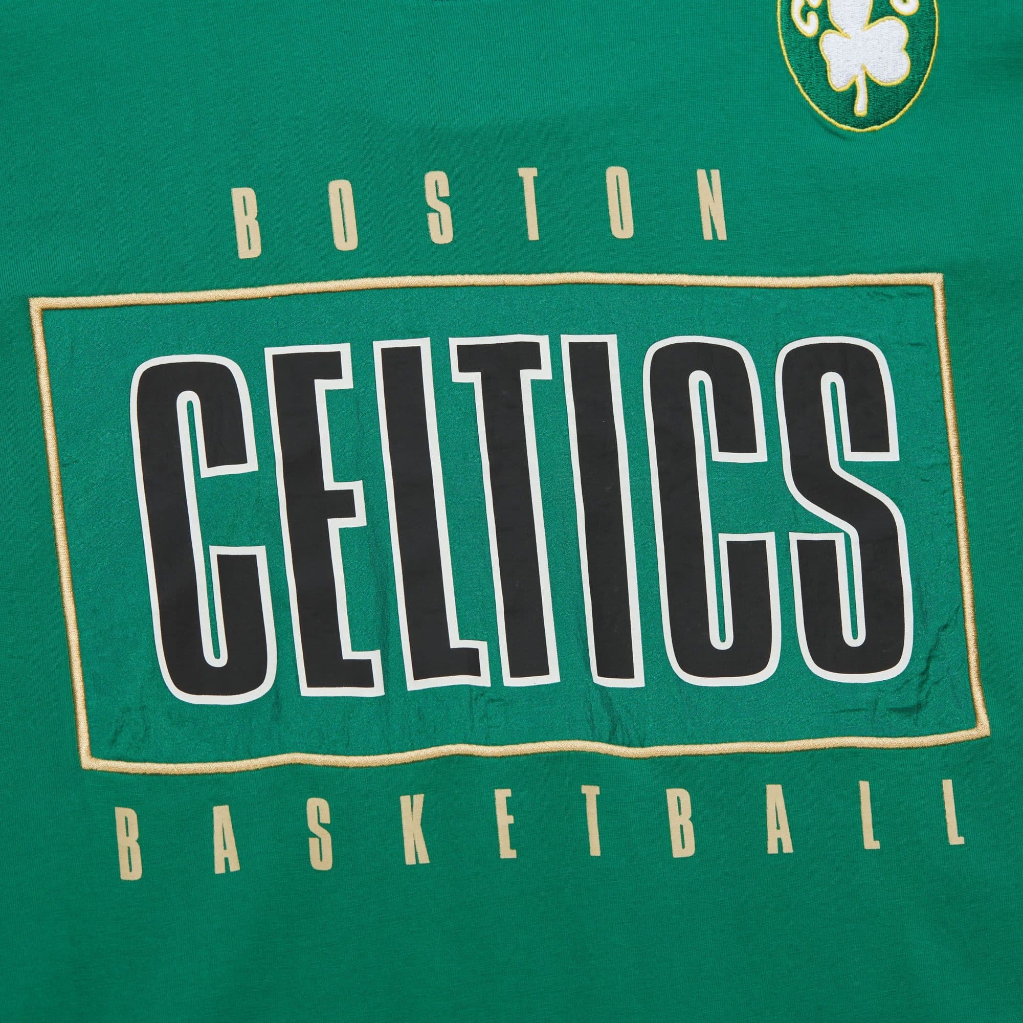 Футболка Mitchell & Ness Team OG 2.0 Premium SS Vintage Logo Boston Celtics T-Shirt